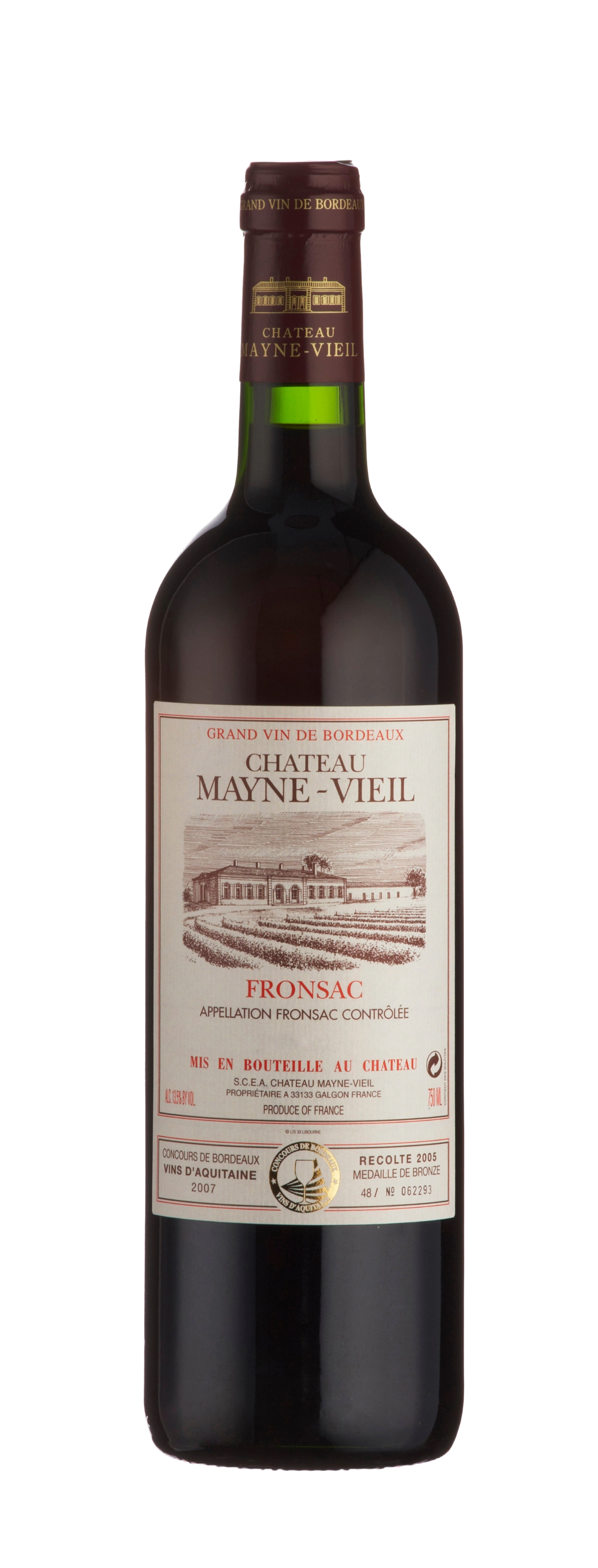 Chateau Mayne-Vieil Fronsac 2018